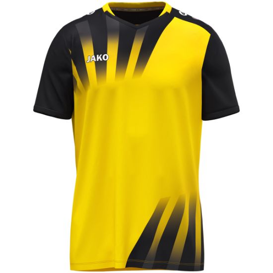 Afbeeldingen van Shirt Vintage KM geel/zwart