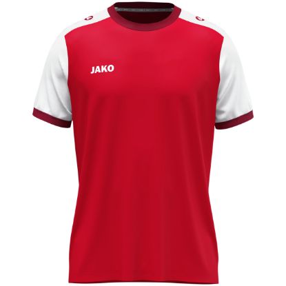 Afbeeldingen van Shirt Dynamic KM rood/wit/donkerrood