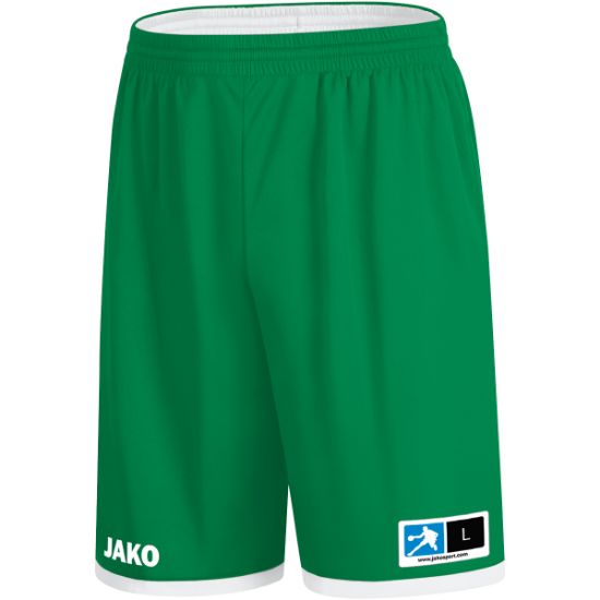 Afbeeldingen van Reversible short Change 2.0 sportgroen/wit